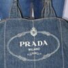 Prada Cabas Canapa Denim – Image 9